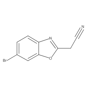 6-Bromobenzo[d]oxazole-2-carbonitrile结构式