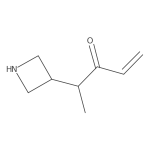 4-(Azetidin-3-yl)pent-1-en-3-one Structure