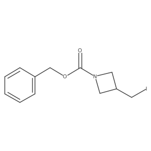 3-Iodomethyl-azetidine-1-carboxylic acid benzyl ester Structure