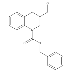 Benzyl 3-(hydroxymethyl)-1,2,3,4-tetrahydroquinoline-1-carboxylate Structure