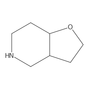 (3AR,7aS)-octahydrofuro[3,2-c]pyridine Structure