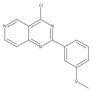 4-Chloro-2-(3-methoxyphenyl)pyrido[4,3-d]pyrimidine Structure