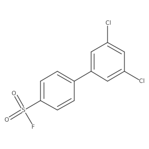 4-(3,5-Dichlorophenyl)benzene-1-sulfonyl fluoride Structure