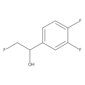(1S)-1-(3,4-difluorophenyl)-2-fluoroethan-1-ol Structure