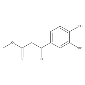 methyl (3R)-3-(3-bromo-4-hydroxyphenyl)-3-hydroxypropanoate Structure