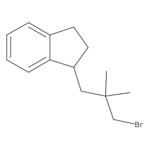 1-(3-bromo-2,2-dimethylpropyl)-2,3-dihydro-1H-indene结构式