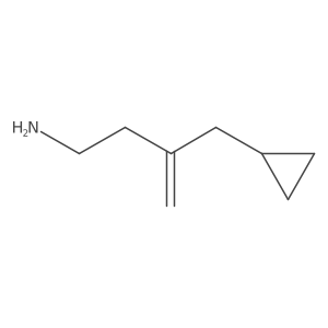 3-(Cyclopropylmethyl)but-3-en-1-amine结构式