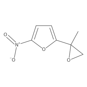 2-(2-Methyloxiran-2-yl)-5-nitrofuran结构式