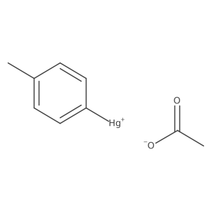 p-Tolylmercuric acetate结构式