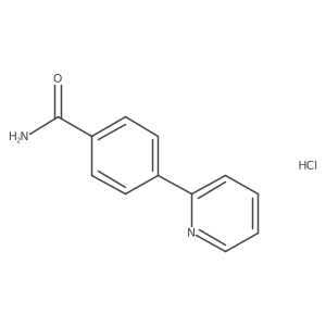 4-(Pyridin-2-yl)benzamide hydrochloride结构式