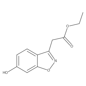 Ethyl 6-hydroxy-1,2-benzisoxazole-3-acetate Structure