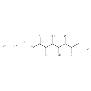 Potassium sodium saccharate dihydate Structure