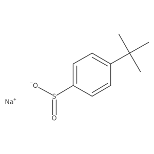 4-tert-Butylbenzenesulfinic acid sodium salt结构式