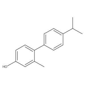 4'-Isopropyl-2-methyl-biphenyl-4-ol结构式