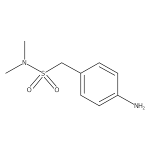1-(4-aminophenyl)-N,N-dimethylmethanesulfonamide Structure