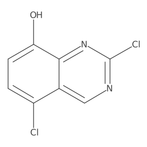 2,5-Dichloroquinazolin-8-ol结构式