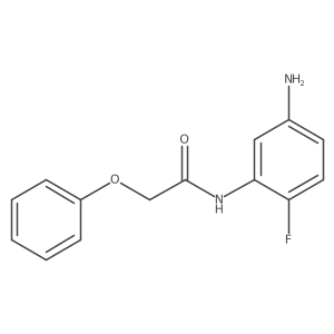 N-(5-Amino-2-fluorophenyl)-2-phenoxyacetamide Structure