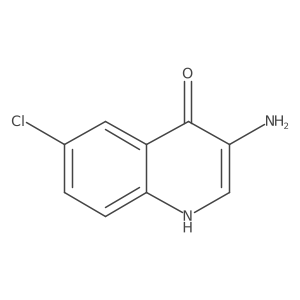 3-Amino-6-chloroquinolin-4-ol Structure