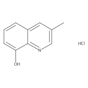 3-Methylquinolin-8-ol hydrochloride Structure