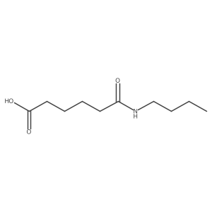 5-(Butylcarbamoyl)pentanoic acid Structure