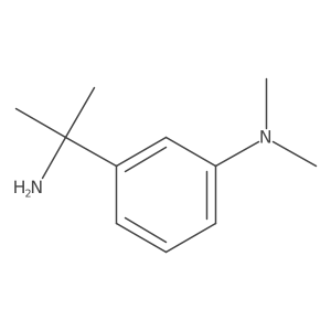 3-(2-aminopropan-2-yl)-N,N-dimethylaniline Structure