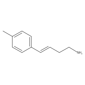 4-(4-Methylphenyl)-3-buten-1-amine结构式