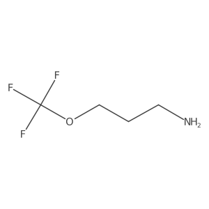 3-(Trifluoromethoxy)propan-1-amine结构式