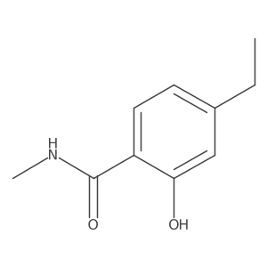 4-Ethyl-2-hydroxy-N-methylbenzamide Structure