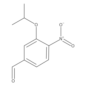 3-Isopropoxy-4-nitrobenzaldehyde Structure