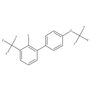 1,1a(2)-Biphenyl, 2-fluoro-4a(2)-(trifluoromethoxy)-3-(trifluoromethyl)- Structure