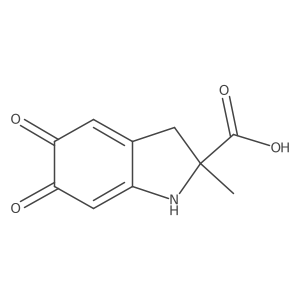 (2S)-3,5-Dihydro-6-hydroxy-2-methyl-5-oxo-2H-indole-2-carboxylic acid Structure