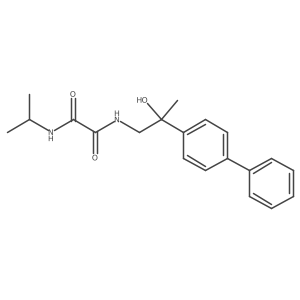 N1-(2-([1,1'-biphenyl]-4-yl)-2-hydroxypropyl)-N2-isopropyloxalamide Structure