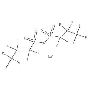 Sodium bis((perfluoropropyl)sulfonyl)amide Structure