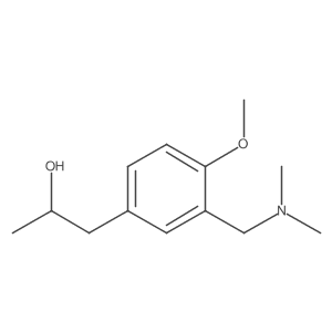 1-{3-[(Dimethylamino)methyl]-4-methoxyphenyl}propan-2-ol Structure