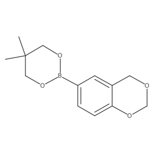 6-(5,5-Dimethyl-1,3,2-dioxaborinan-2-yl)-4H-1,3-benzodioxine Structure