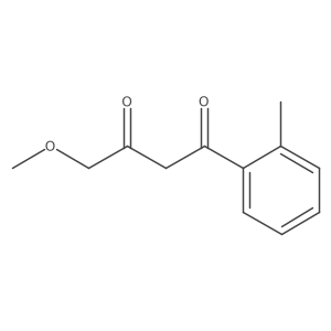 4-Methoxy-1-(2-methylphenyl)butane-1,3-dione Structure