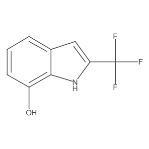 2-(Trifluoromethyl)-1H-indol-7-ol Structure
