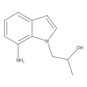1-(7-Amino-1H-indol-1-yl)propan-2-ol结构式