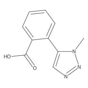 2-(1-Methyl-1H-1,2,3-triazol-5-yl)benzoic acid Structure