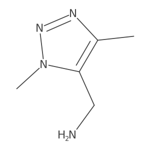 (dimethyl-1H-1,2,3-triazol-5-yl)methanamine Structure