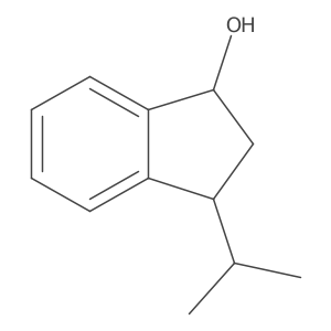(1R,3S)-3-(propan-2-yl)-2,3-dihydro-1H-inden-1-ol Structure