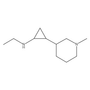 N-ethyl-2-(1-methylpiperidin-3-yl)cyclopropanamine结构式