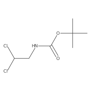 tert-butyl N-(2,2-dichloroethyl)carbamate Structure