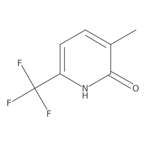 3-Methyl-6-(trifluoromethyl)-1,2-dihydropyridin-2-one结构式