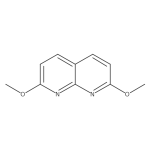 2,7-Dimethoxy-1,8-naphthyridine Structure