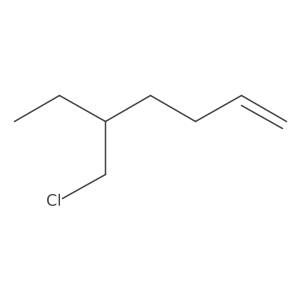 5-(Chloromethyl)hept-1-ene结构式