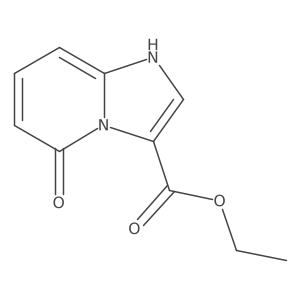 Ethyl 5-hydroxyimidazo[1,2-a]pyridine-3-carboxylate Structure