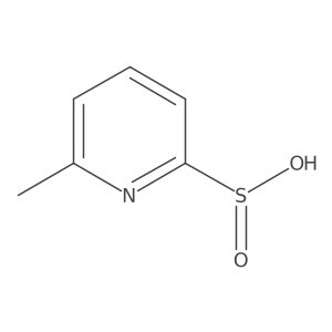 6-Methylpyridine-2-sulfinic acid结构式