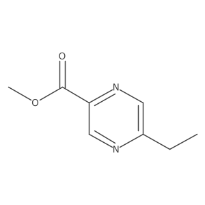 Methyl 5-ethylpyrazine-2-carboxylate结构式