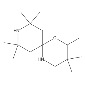2,3,3,8,8,10,10-Heptamethyl-1-oxa-5,9-diazaspiro[5.5]undecane结构式